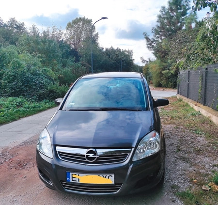 Opel Zafira cena 17000 przebieg: 208000, rok produkcji 2009 z Łódź małe 67